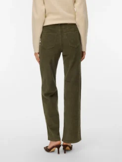 VMTESSA Hohe Taille Weit geschnitten CordJeans