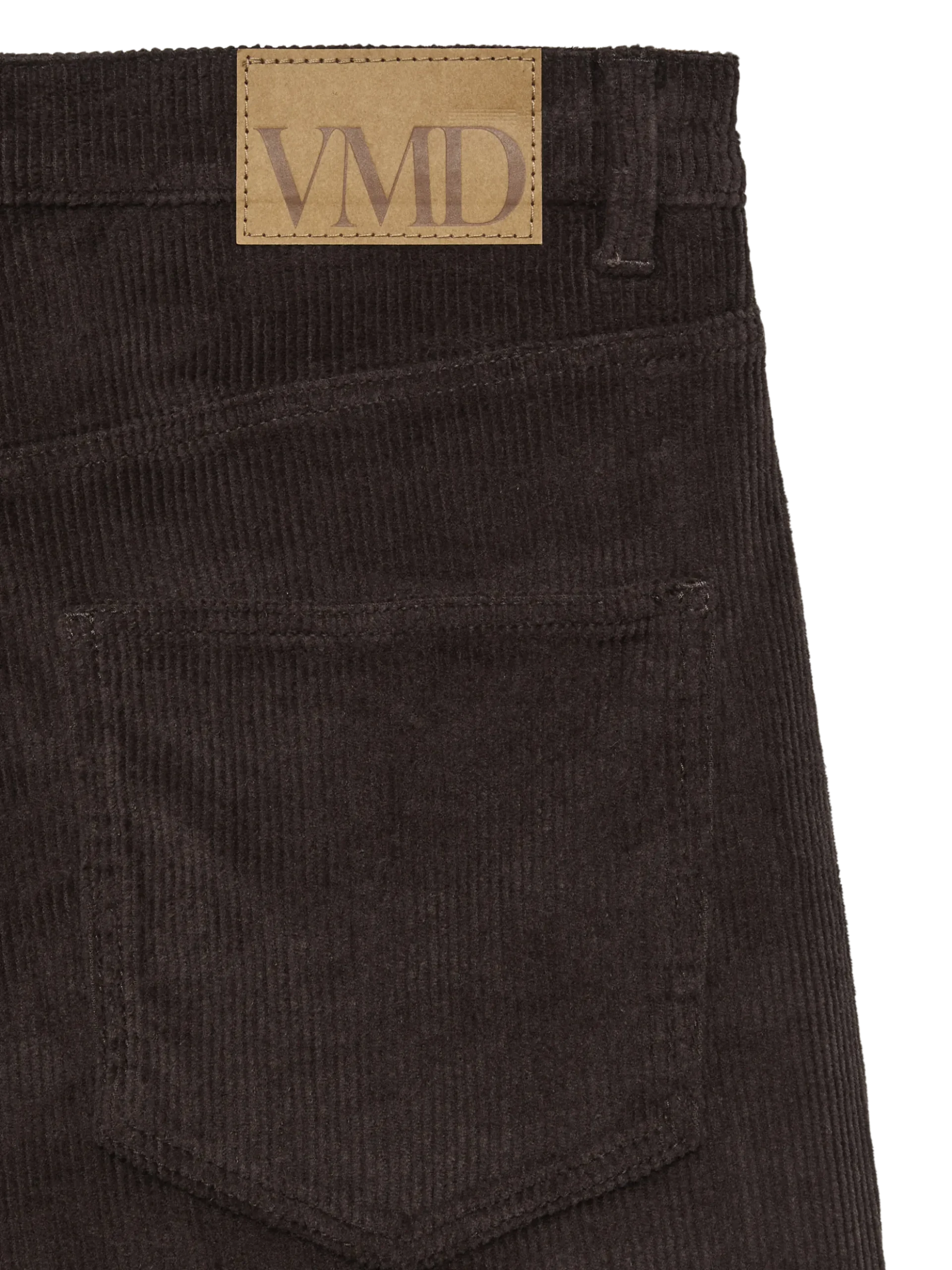 VMTESSA Hohe Taille Weit geschnitten CordJeans