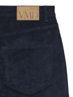 VMTESSA Hohe Taille Weit geschnitten CordJeans
