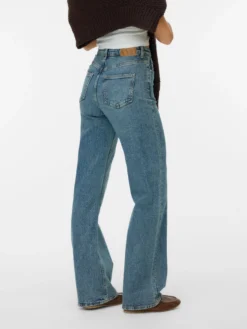 VMTESSA Hohe Taille Weit geschnitten Jeans