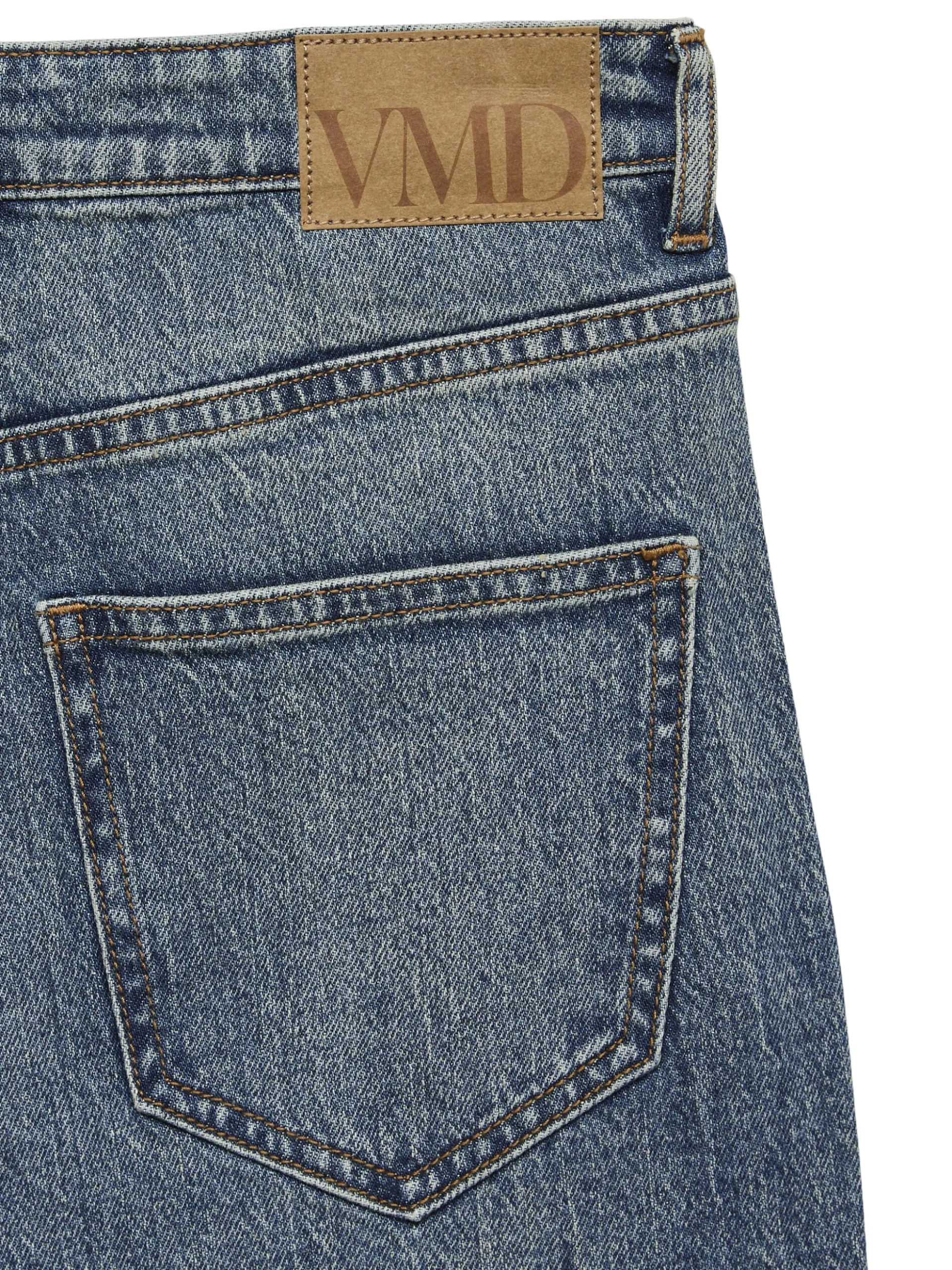 VMTESSA Hohe Taille Weit geschnitten Jeans