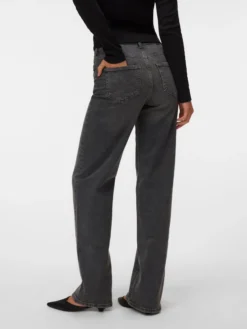 VMTESSA-STRETCH Hohe Taille Weiter Beinschnitt Jeans
