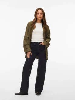 VMTESSA-STRETCH Hohe Taille Weiter Beinschnitt Jeans