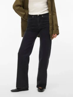VMTESSA-STRETCH Hohe Taille Weiter Beinschnitt Jeans