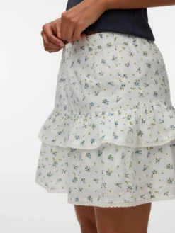 VMTRINE Mittlere Taille Kurzer Rock