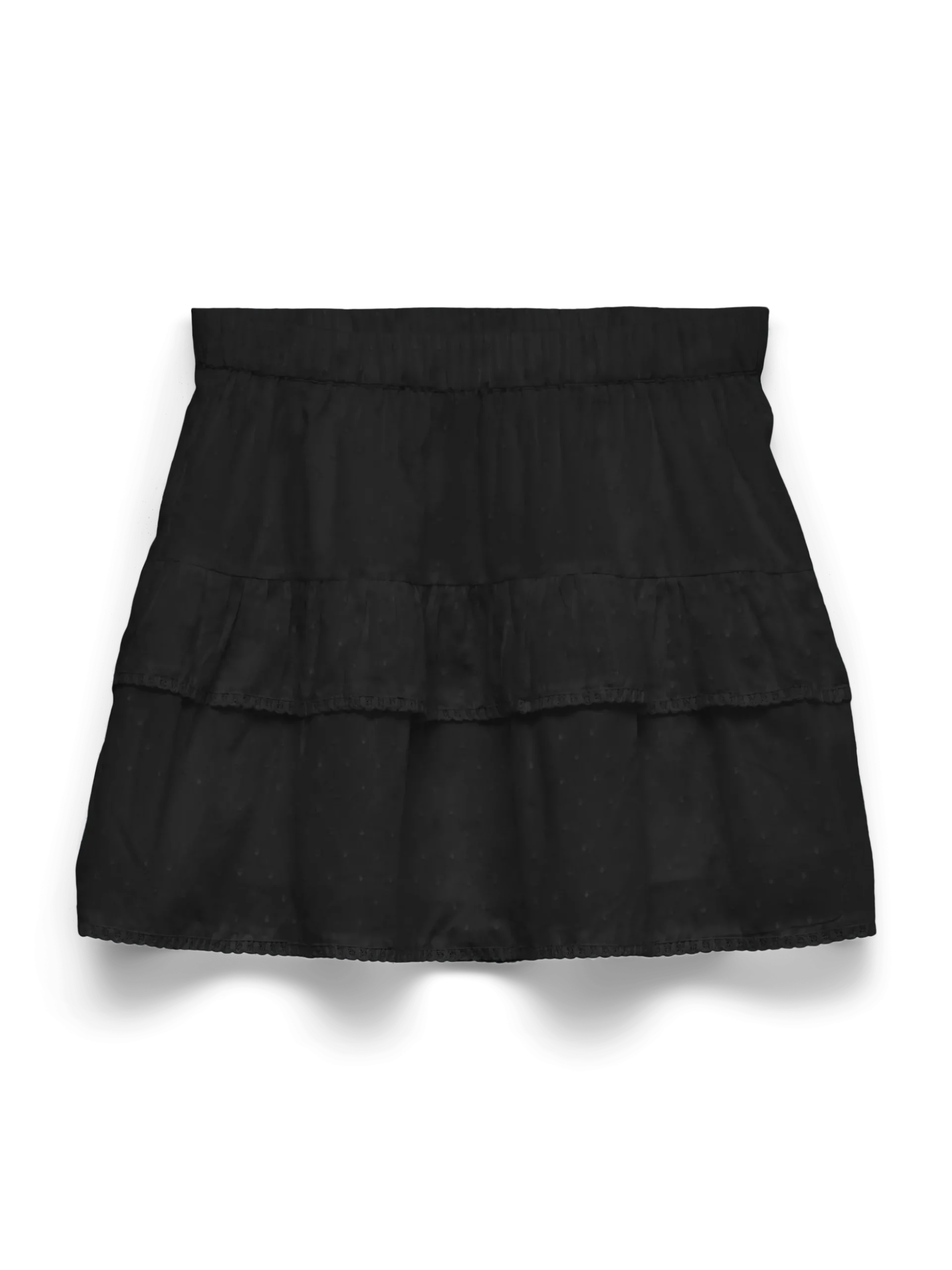 VMTRINE Mittlere Taille Kurzer Rock