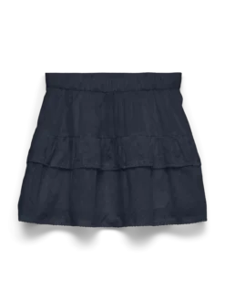 VMTRINE Mittlere Taille Kurzer Rock