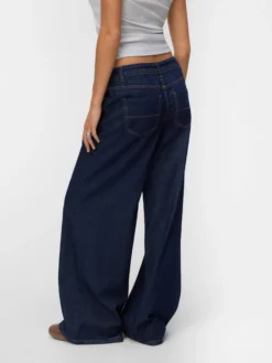VMVALERIA Mid Rise Weiter Beinschnitt Jeans