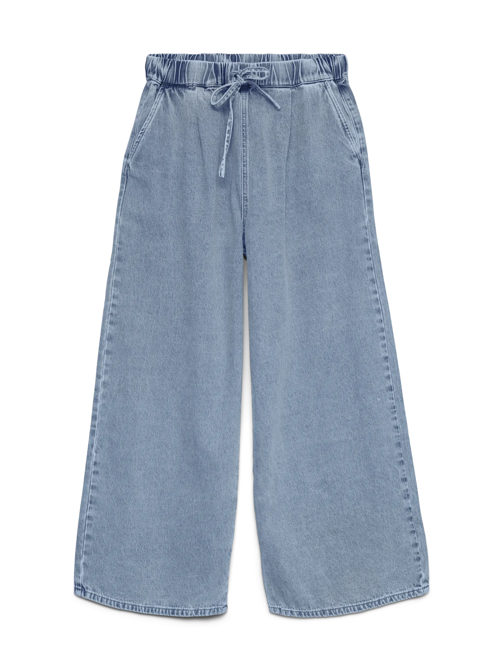 VMVALERIA Mid Rise Weiter Beinschnitt Jeans