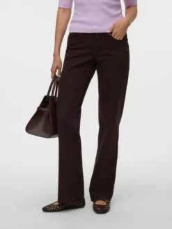 VMVANESSA Niedrige Taille Weiter Beinschnitt Jeans