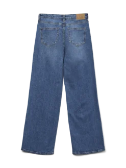 VMVANESSA Niedrige Taille Weiter Beinschnitt Jeans
