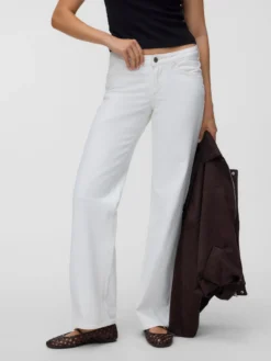 VMVANESSA Niedrige Taille Weiter Beinschnitt Jeans