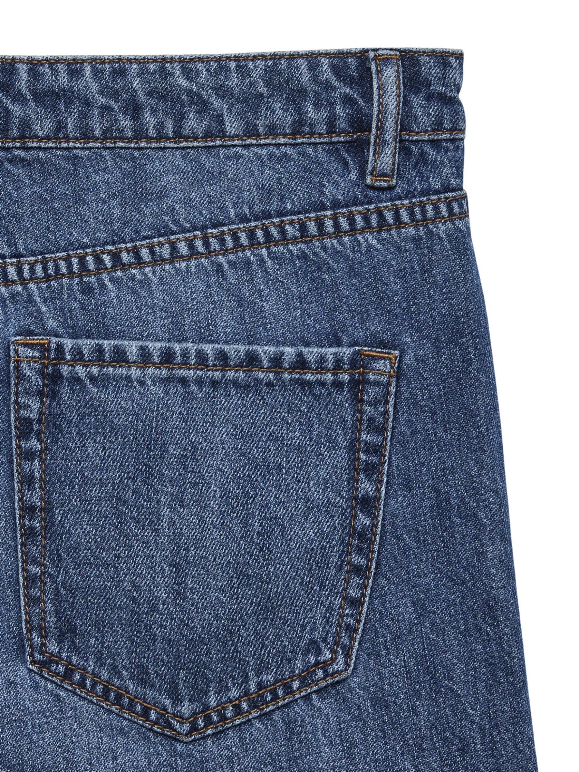 VMVEGA Hohe Taille Weiter Beinschnitt Jeans