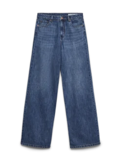 VMVEGA Hohe Taille Weiter Beinschnitt Jeans