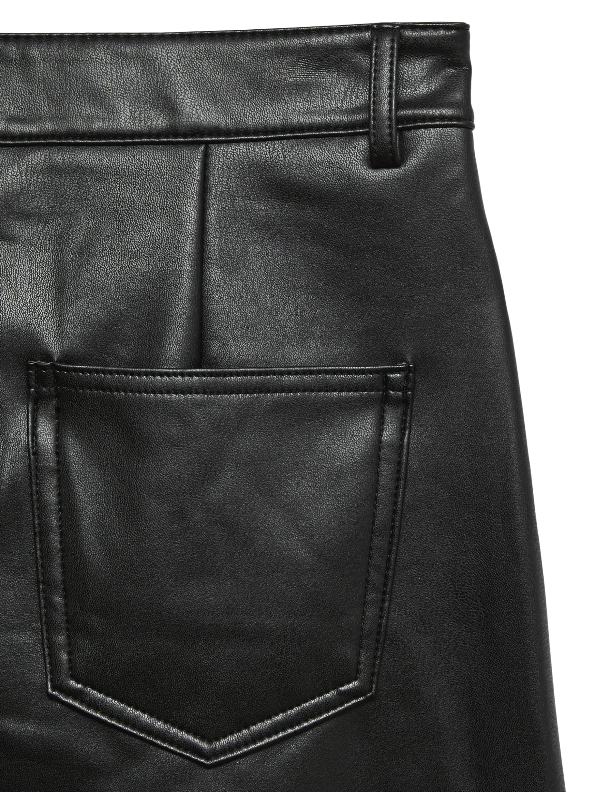 VMVERI Hohe Taille Midirock