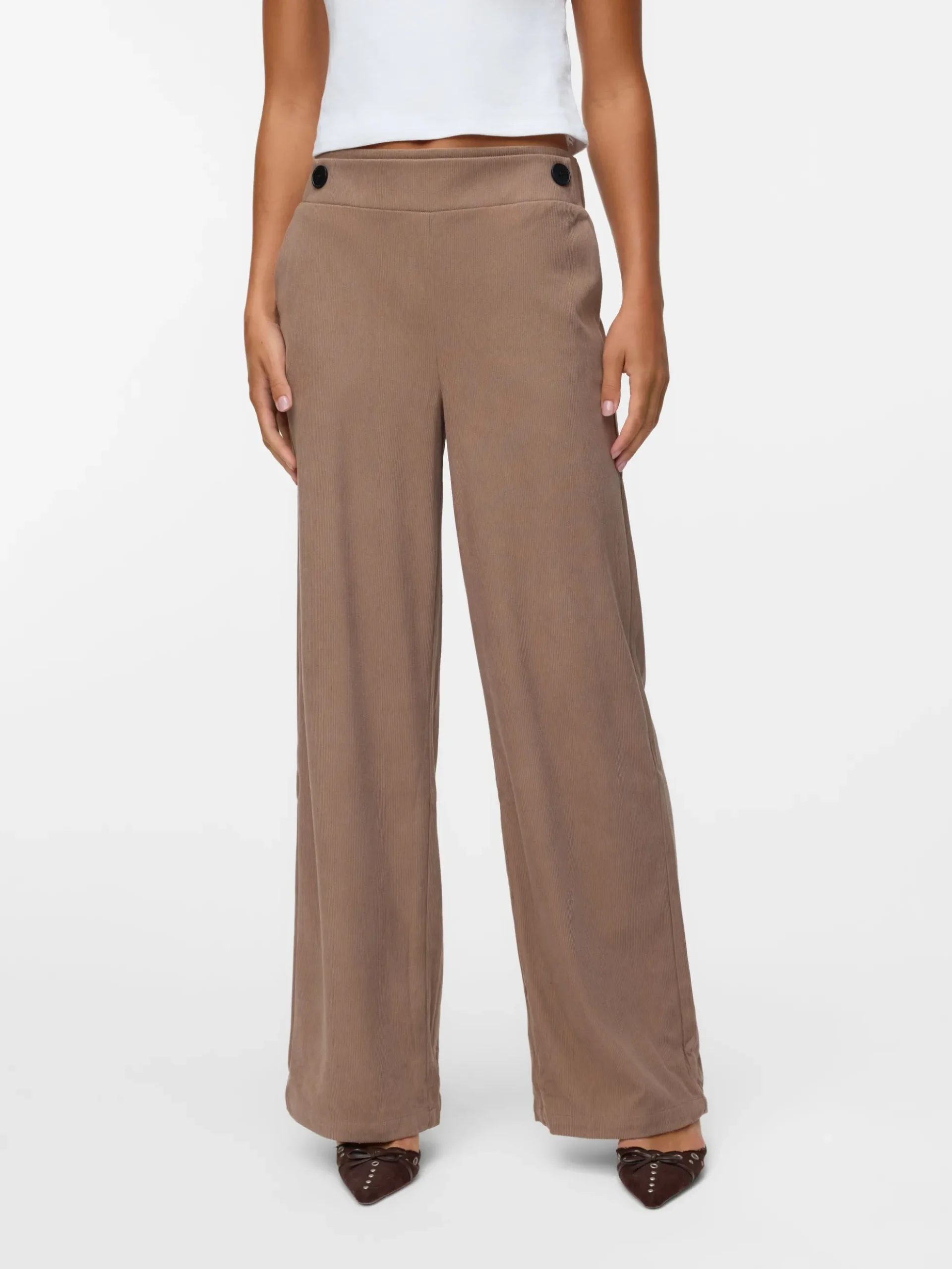 VMVILJA Hohe Taille Cord Hose