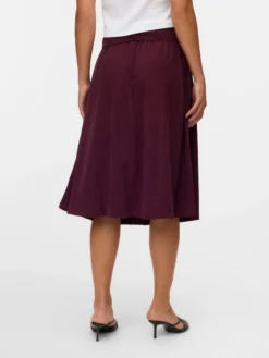 VMVILJA Hohe Taille Cord Midirock