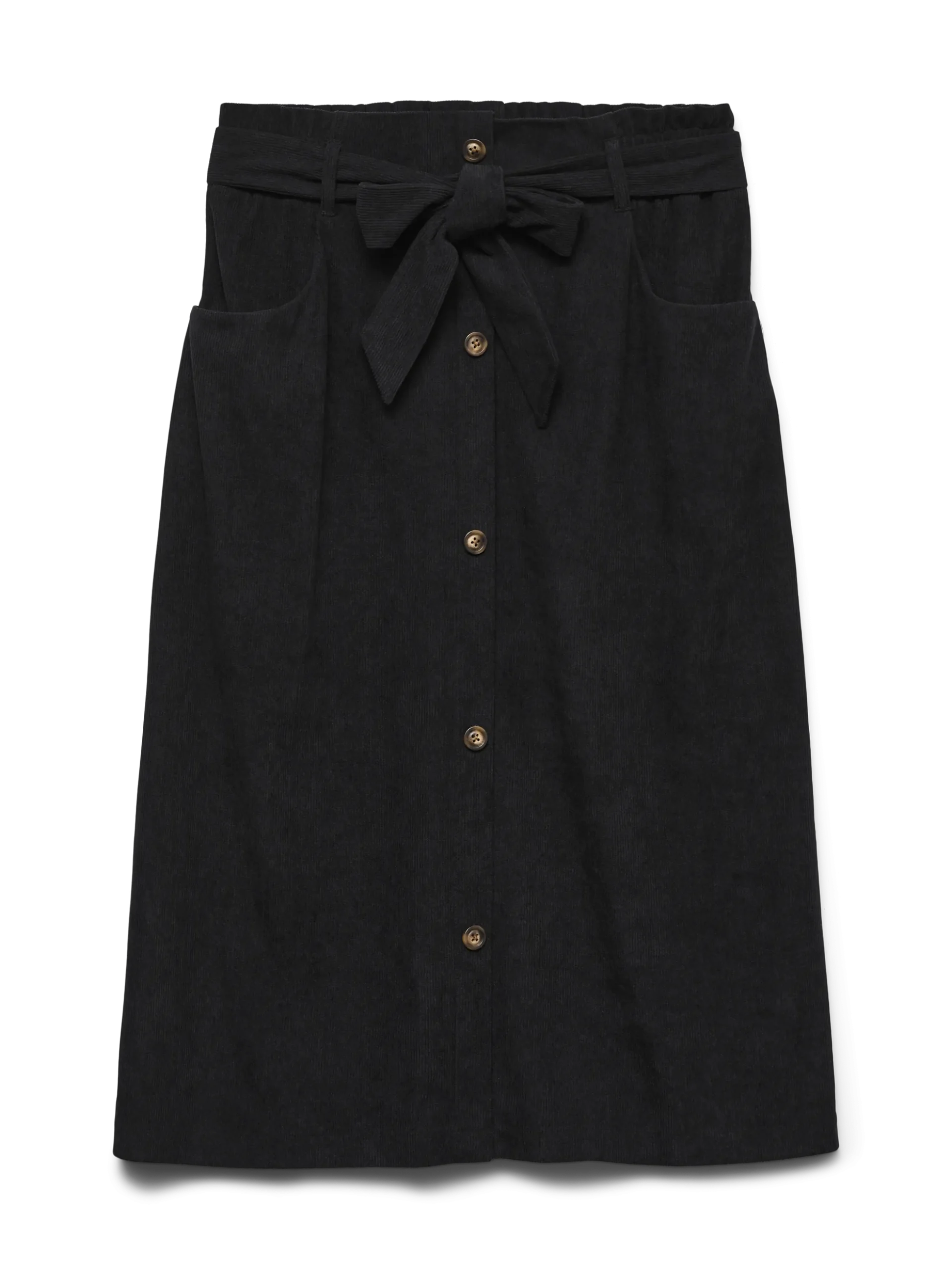 VMVILJA Hohe Taille Cord Midirock