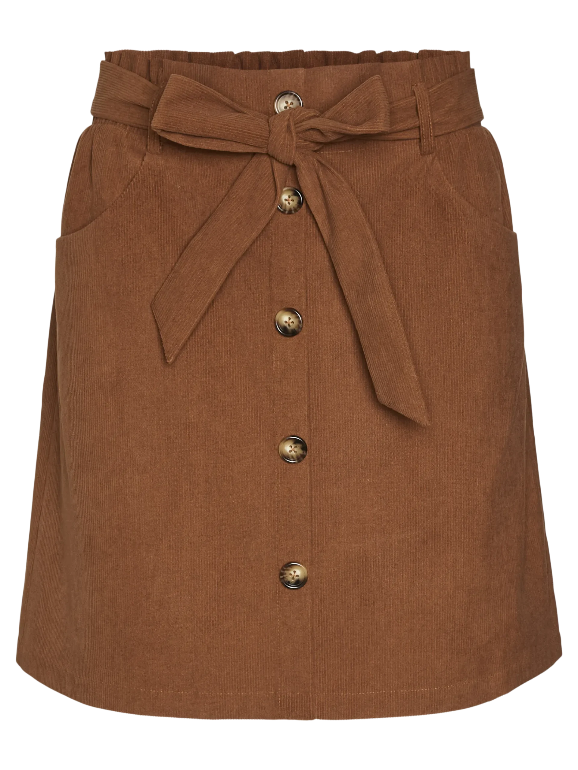 VMVILJA Hohe Taille Kurzer Cord Rock