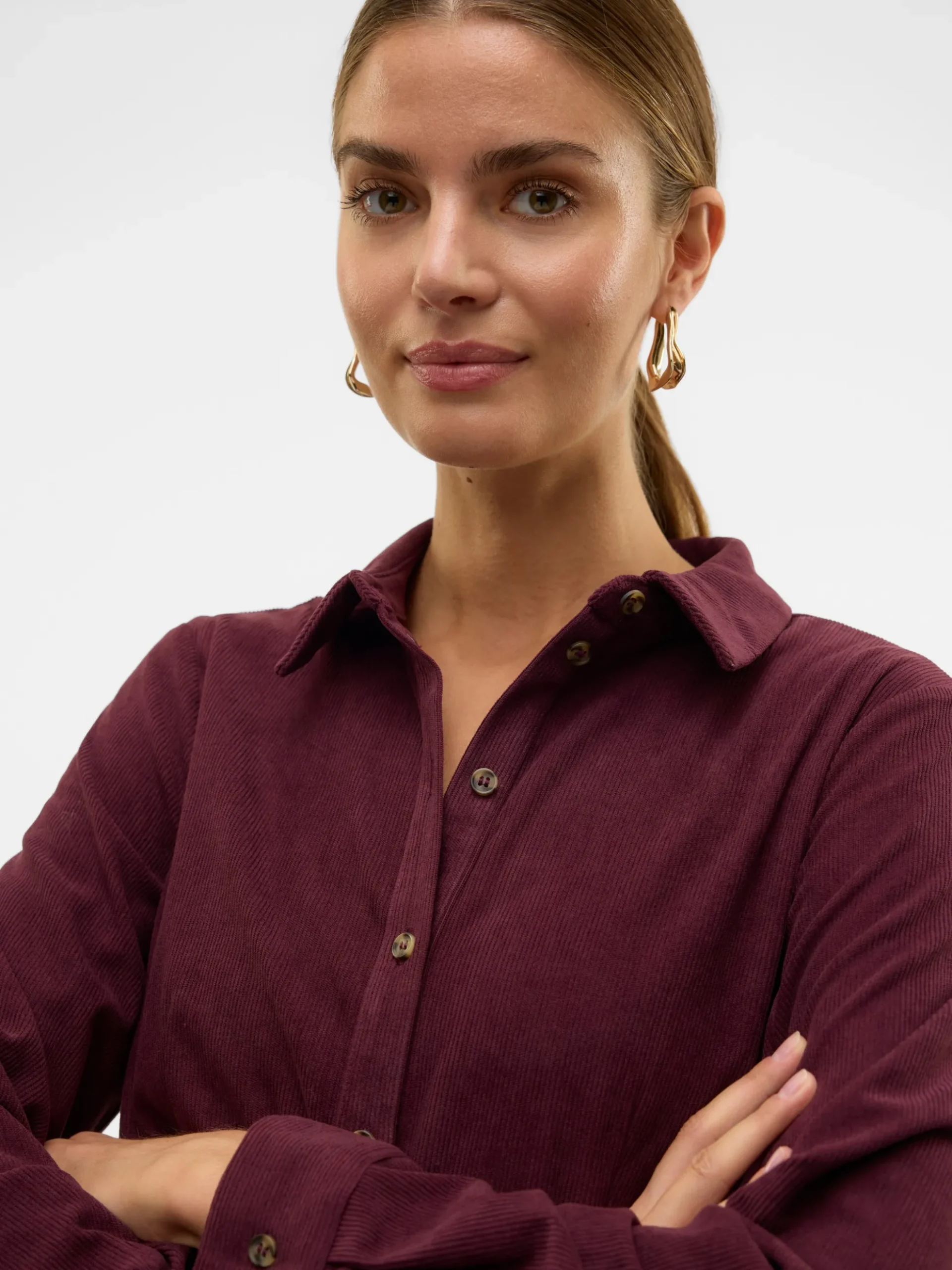 VMVILJA Kurzes Cord Kleid