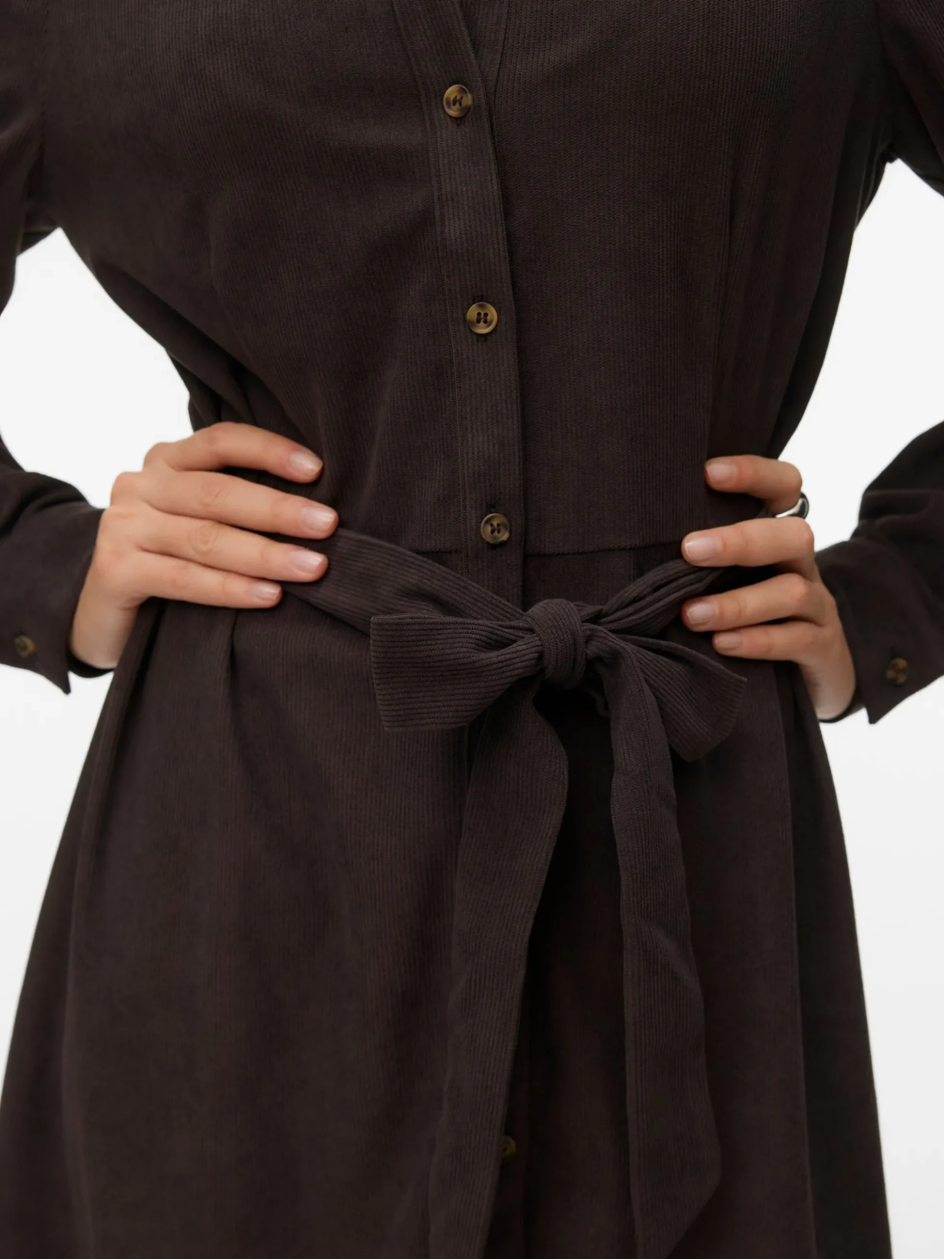 VMVILJA Kurzes Cord Kleid