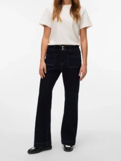 VMVIVIANNE Hohe Taille Ausgestellt Jeans