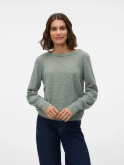 VMWAFFY Strickpullover
