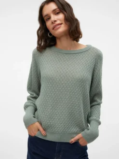 VMWAFFY Strickpullover