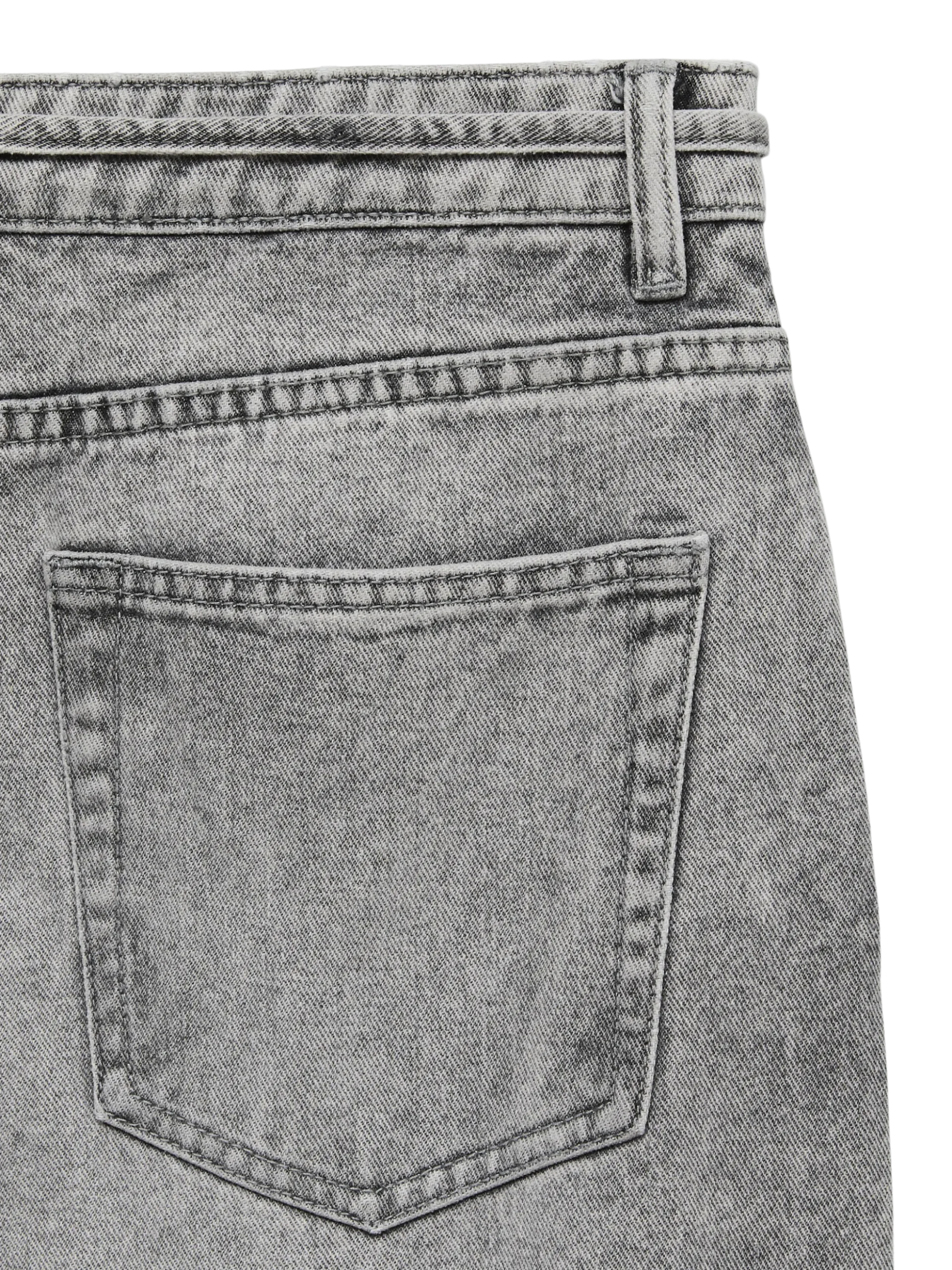 VMWIEN Mid Rise Weiter Beinschnitt Jeans