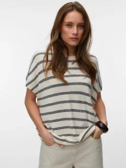 VMZAYA Gestricktes T-Shirt