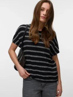 VMZAYA Gestricktes T-Shirt