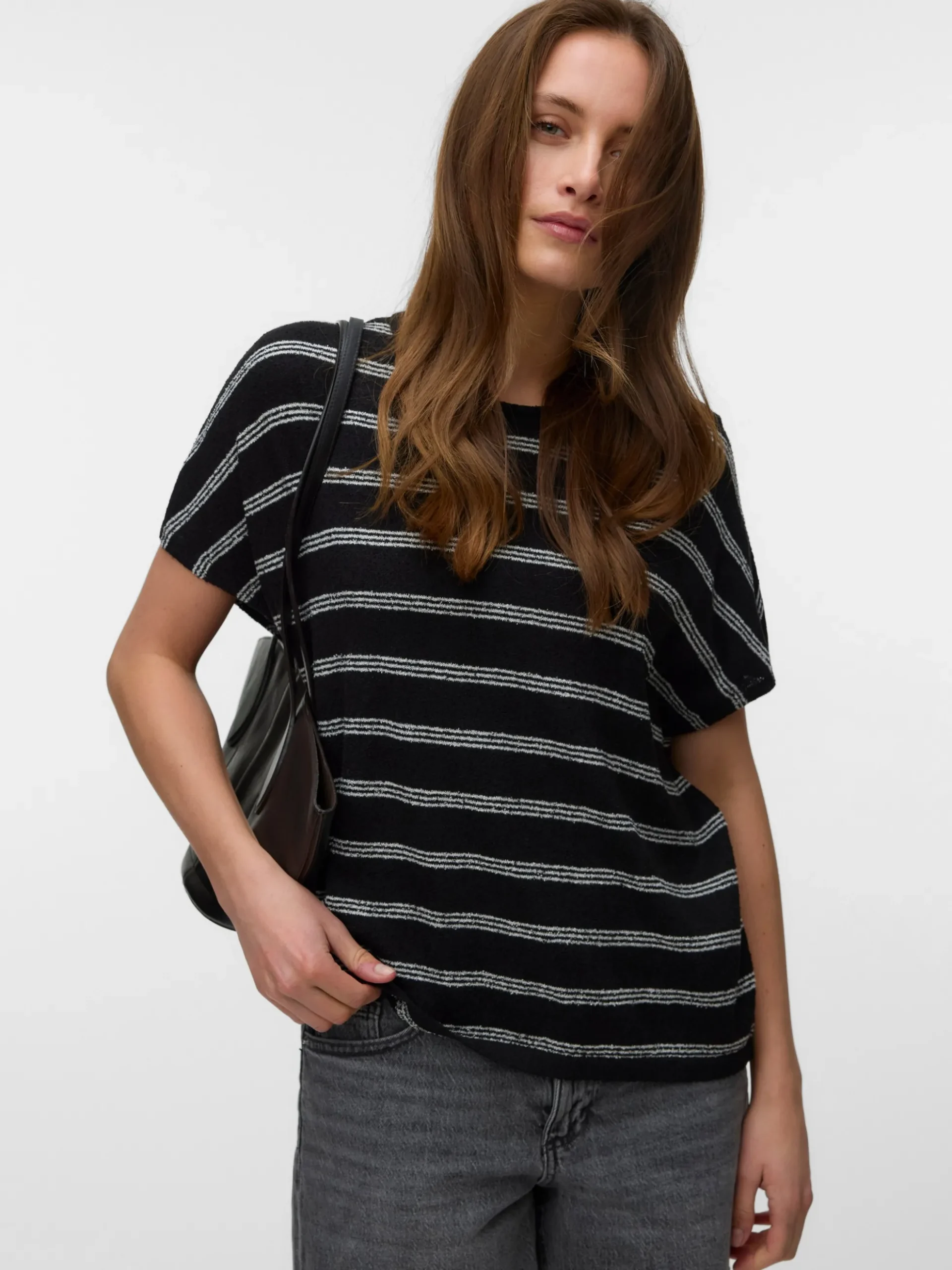 VMZAYA Gestricktes T-Shirt