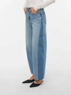 VMZELDA Hohe Taille Barrel Fit Jeans