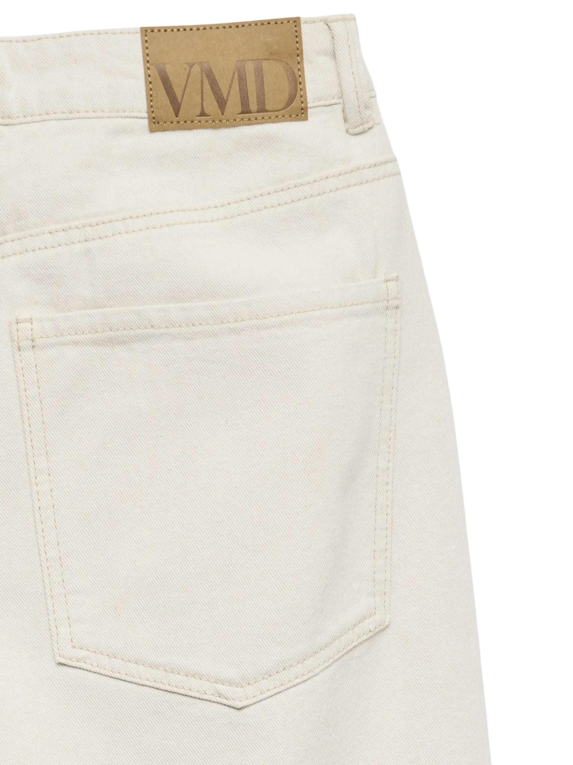 VMZELDA Hohe Taille Weiter Beinschnitt Jeans