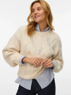 VMZENIA Strickpullover