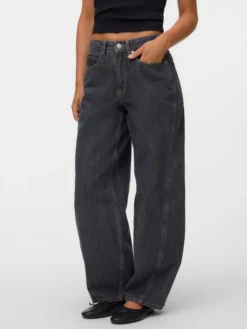 VMZOE Mid Rise Barrel Fit Jeans