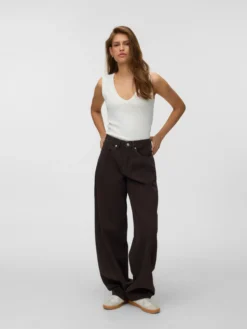 VMZOE Mid Rise Barrel Fit Jeans