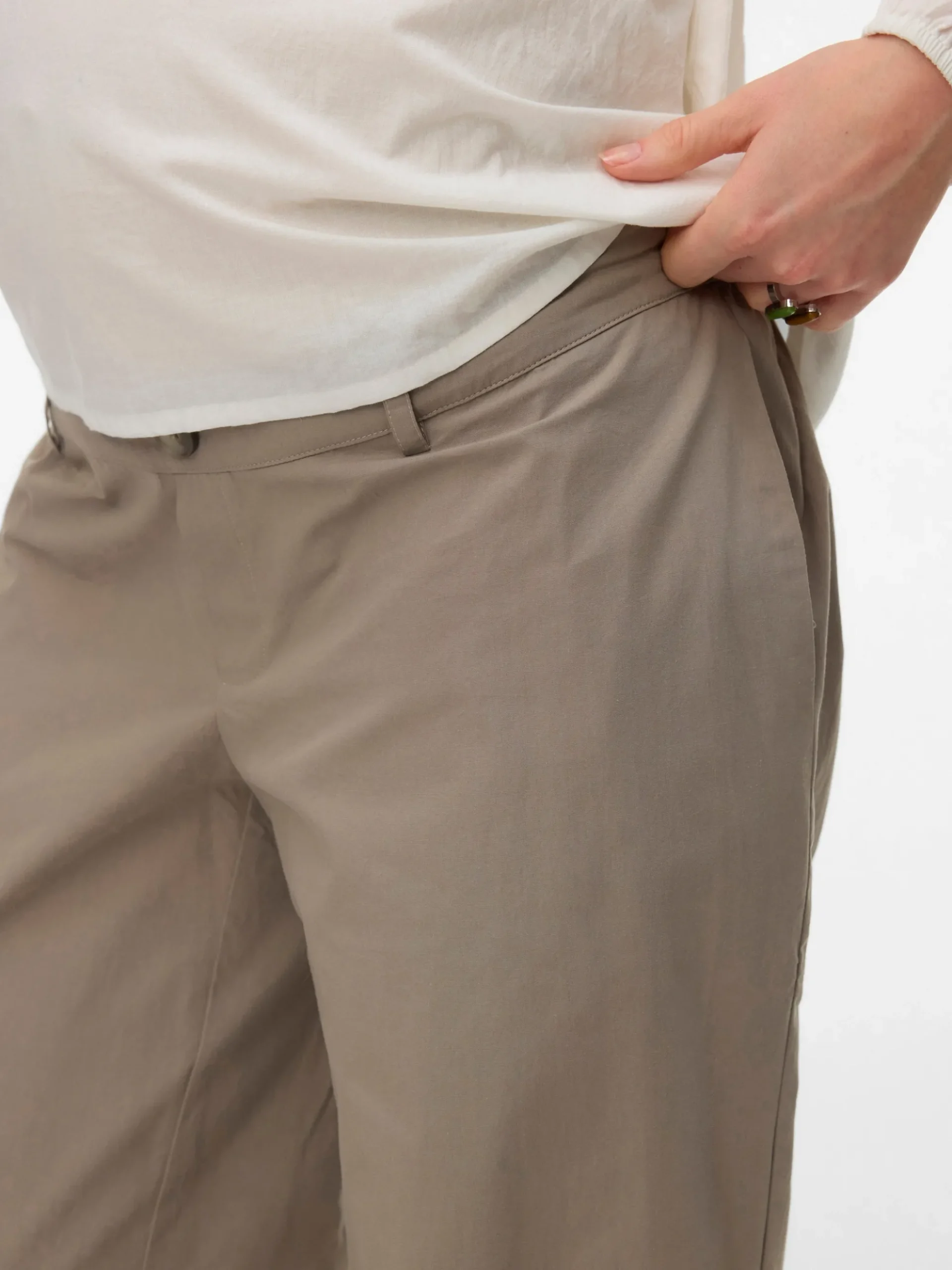 Weiter Beinschnitt Hose