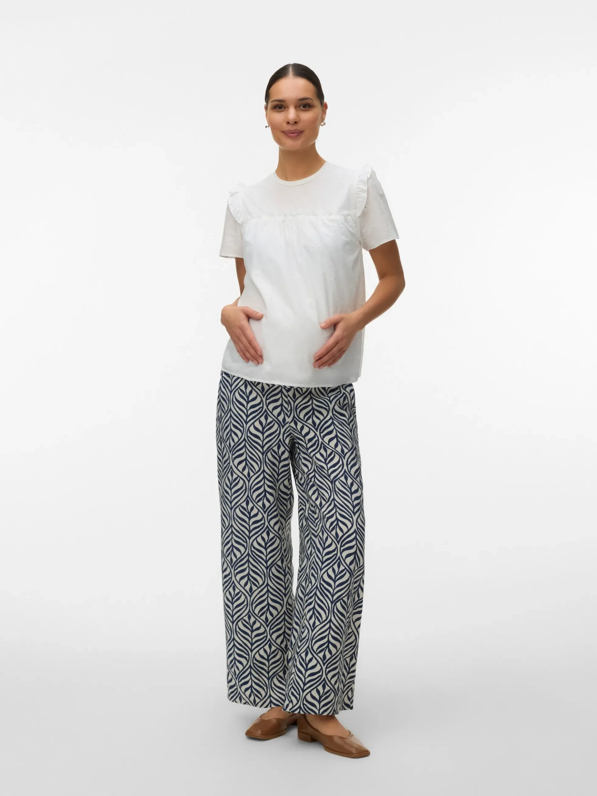 Weiter Beinschnitt Hose