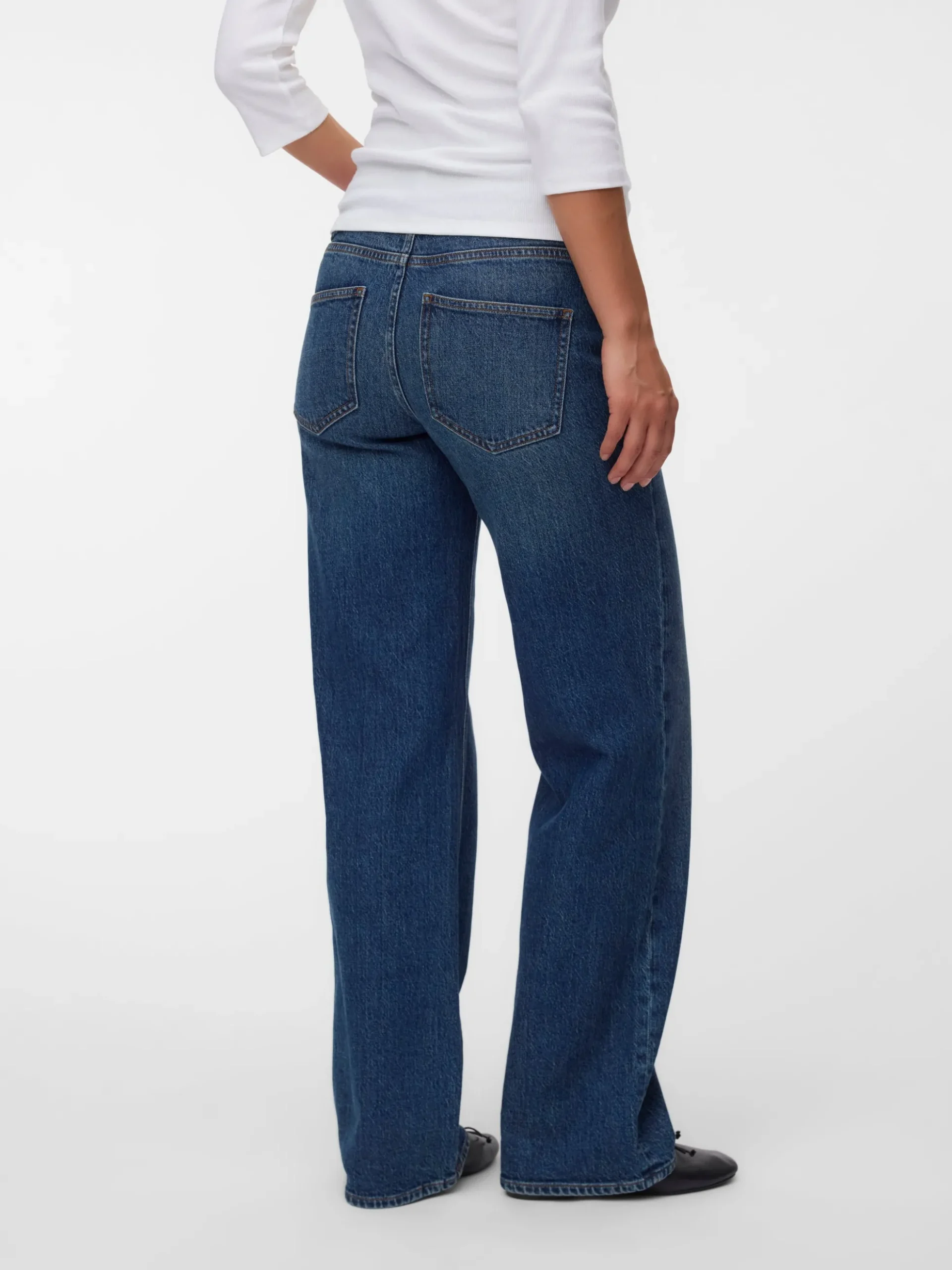 Weiter Beinschnitt Jeans